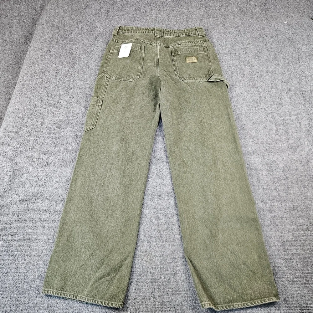 Roark Open Roads Open Minds Carpenter Jeans Mens 28 Olive Green Utility Pants